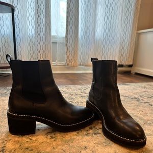 Madewell black Chelsea boots